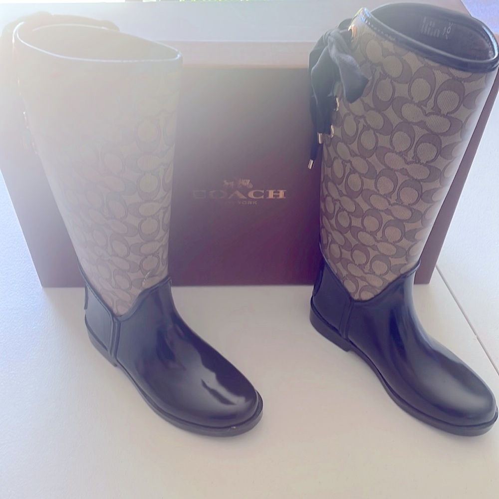 Coach Rainboots